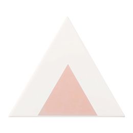 Керамическая плитка Petracers Triangolo Pallino Rosa Su Bianco 17x17 купить в Москве: интернет-магазин StudioArdo