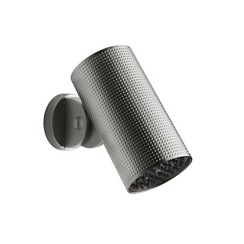 Gessi 316 Cesello Верхний душ 79 мм., с настенным креплением, Тропический ливень, Steel Brushed