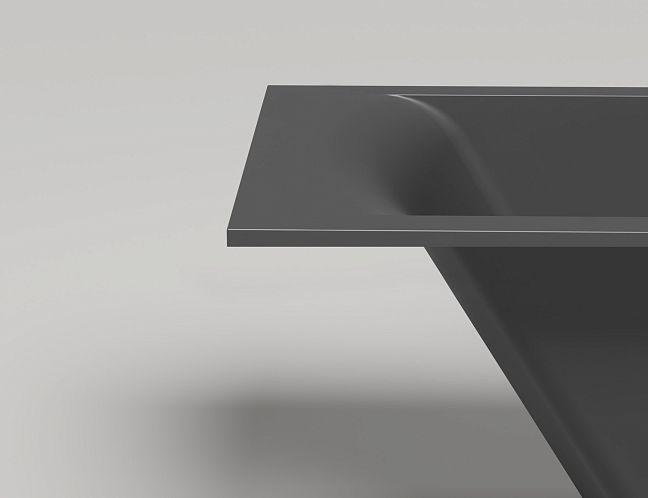 Ванна встраиваемая Cascata 170x75
покраска по RAL полностью