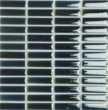 Italon Керамогранитная мозаика Surface Wall Project Blue Brick 28,4x29,9x0,85 Глянцевая