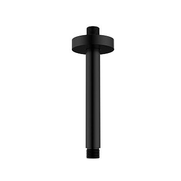 Nemo NM-8011MB Потолочный держатель душа 300 мм MATTE BLACK