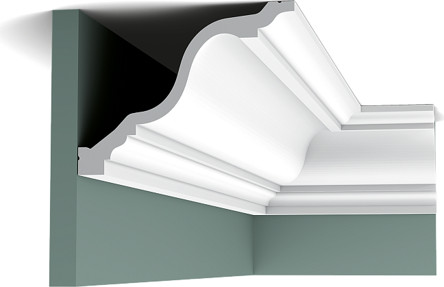 Потолочный карниз Orac Décor C334F гибкий полимер 200,0 x 19,5 x 15,0
