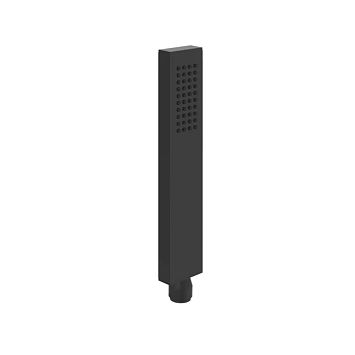 Gessi Rettangolo Душевая лейка с защитой от известкового налета, черный