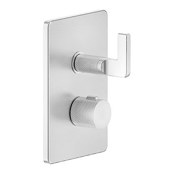 Gessi Inciso Термостатический смеситель на 3 источника (внешняя часть), хром