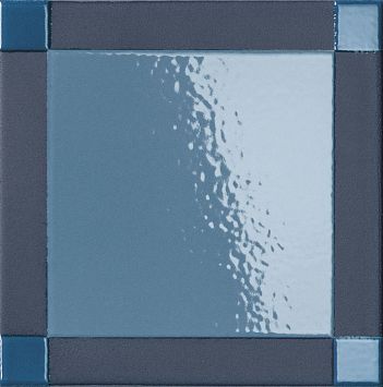 Mutina Керамическая плитка Homage to the Square Dash Sea 15x15x0,9