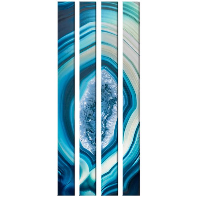 Стеклянный профиль Sicis You Glass  Lagoon 26,2 x 300 x 6 мм