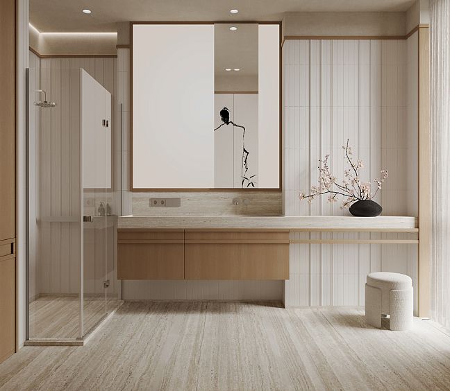 Kronos Керамогранит Nativa Aurum Vena Lappato 120x280 6mm