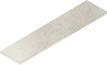 Italon Керамогранитная угловая ступень Millennium Scal. Ang. SX Pure 33x120 Nat