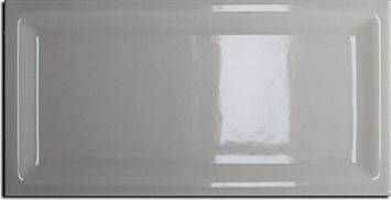 Керамическая плитка WOW Essential Inset M Grey Gloss 12,5x25