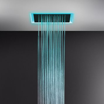 Gessi Afilo Накладная панель 500x500 мм., для душевой системы, встраиваемой в потолок, полированная сталь