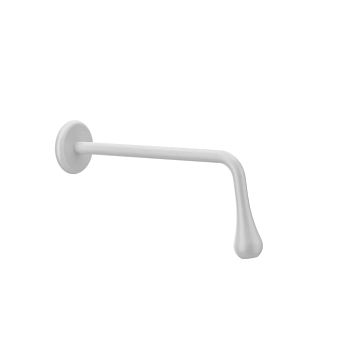 Gessi Goccia Настенный излив 250мм, для монтажа с удаленным управлением 33700/33743 (не входит в комплект), белый