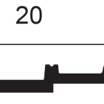 Потолочный карниз Orac Décor SX181 HIGH LINE дюрополимер 200,0 x 2,2 x 20,0 купить в Москве: интернет-магазин StudioArdo