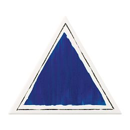 Керамическая плитка Petracers Triangolo Cornice Blu Su Bianco 17x17 купить в Москве: интернет-магазин StudioArdo