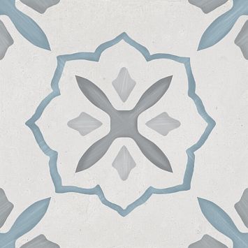 Harmony Керамогранит Sirocco Blue Cross 22,3x22,3x0,9 Матовый