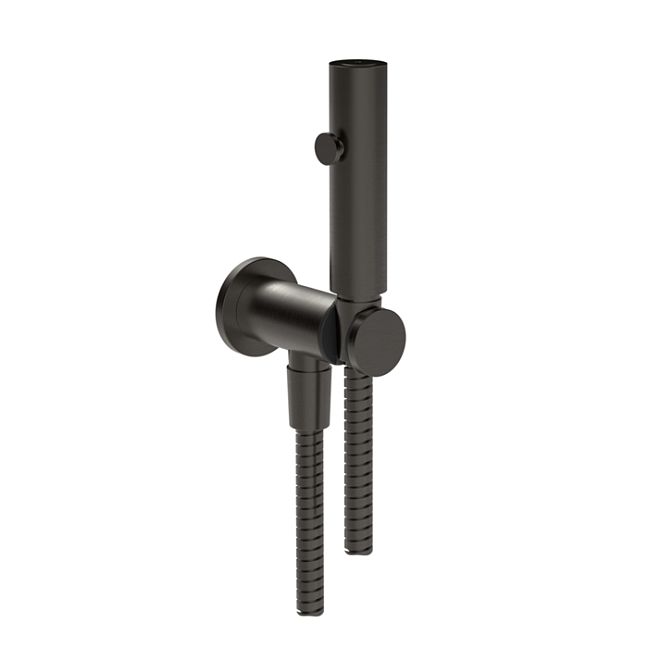 Gessi Cono Комплект гигиенического душа, Black Metal Brushed PVD