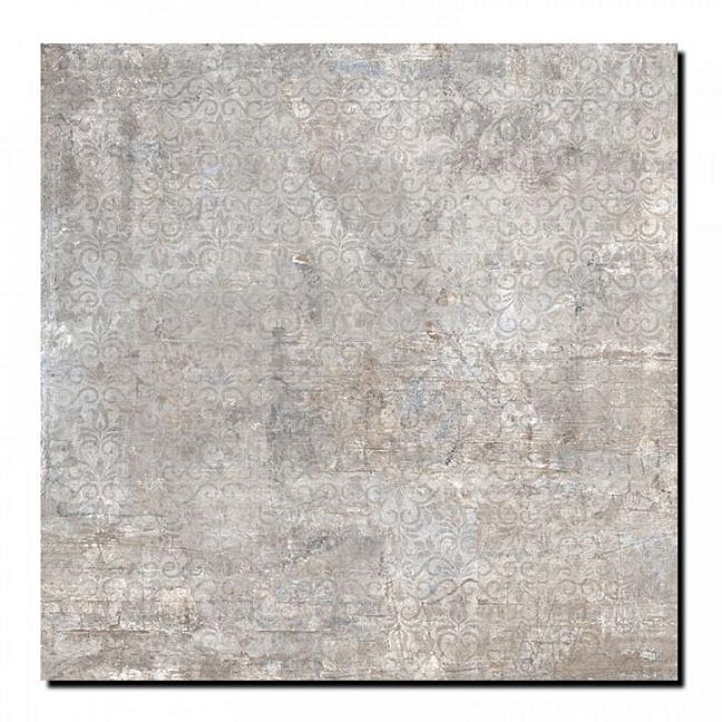 Керамогранит Rondine Murales Grey Dec Ret 80x80