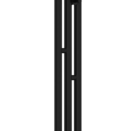 Полотенцесушитель электрический Сунержа Терция 3.0 1200х106 левый (Матовый чёрный)