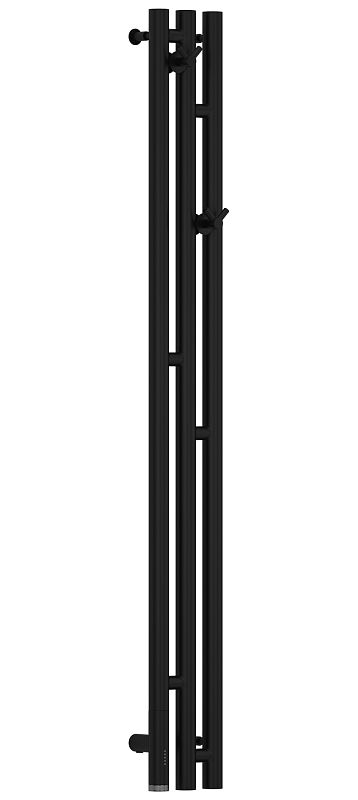 Полотенцесушитель электрический Сунержа Терция 3.0 1200х106 левый (Матовый чёрный) купить в Москве: интернет-магазин StudioArdo
