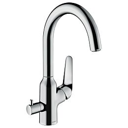 Смеситель для раковины Hansgrohe Focus на 1 отв., цвет: хром купить в Москве: интернет-магазин StudioArdo