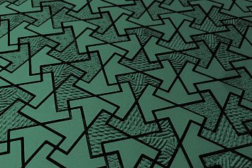 Микромозаика Sergio Savino Infinito Decorato 28x28 Verde Traffico