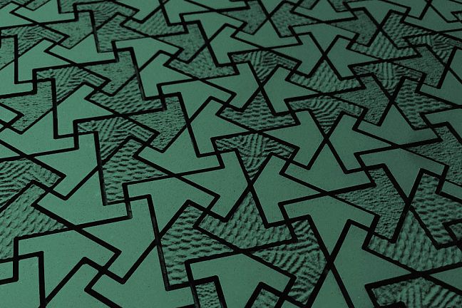 Микромозаика Sergio Savino Infinito Decorato 28x28 Verde Traffico