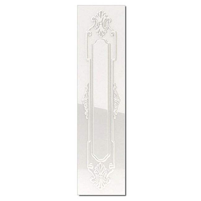 Керамическая плитка LaDiva Сeramiche Elena Boiserie 02 Latte Lucido 20x80