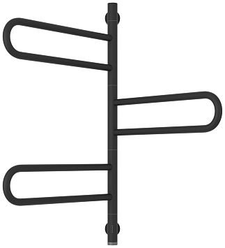 Сунержа Парео 4.0 Полотенцесушитель электрический 77,3x53,5 Тёмный титан муар