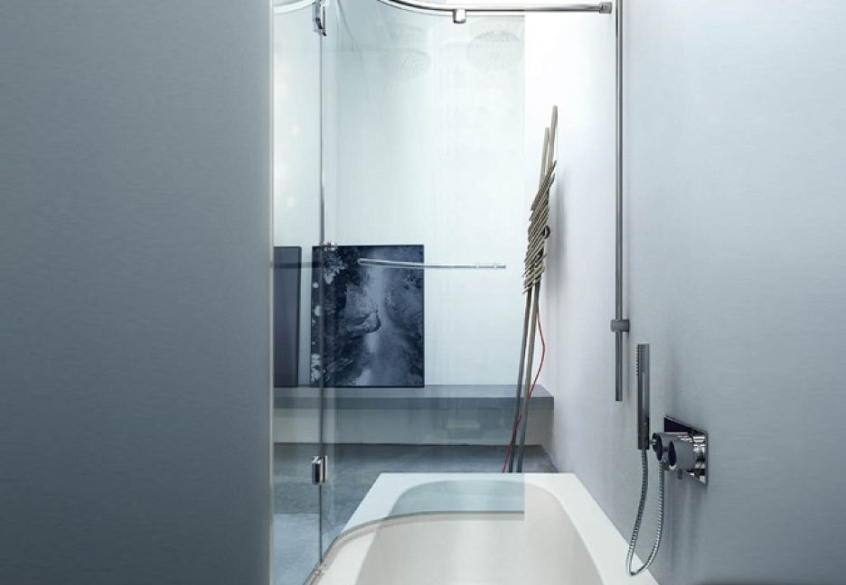Душевые ограждения Vismara Vetro Bathscreens