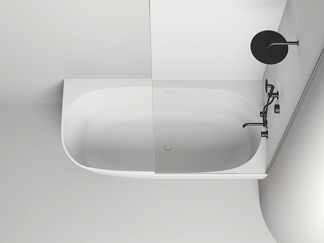 Ванна пристенная угловая Sofia Corner R 170x85
покраска по RAL полностью
