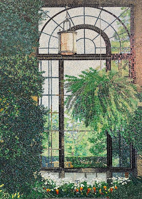 Панно ART NATURA Ботанический сад 140х200см