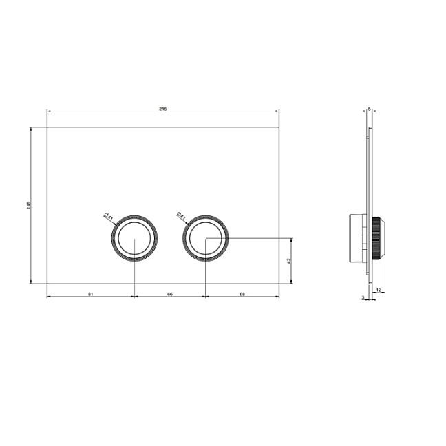 Gessi Сифон для раковины, круглый, Brushed Brass PVD