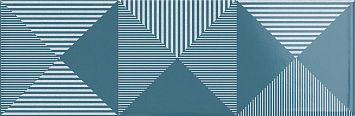 Керамическая плитка Peronda Crayon Decor Blue Luc 10x30