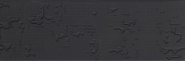 Керамогранит Mutina Bas Relief Cloud Relief Nero Matt 18x54