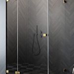 Душевая дверь Essenza Pro Gold KDJ Drzwi 100 Left купить в Москве: интернет-магазин StudioArdo