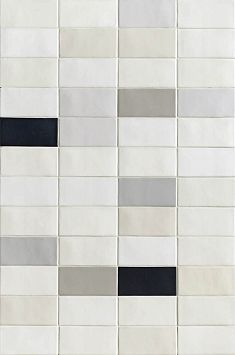 Mutina Керамогранит Lane Mono White 7,9x16