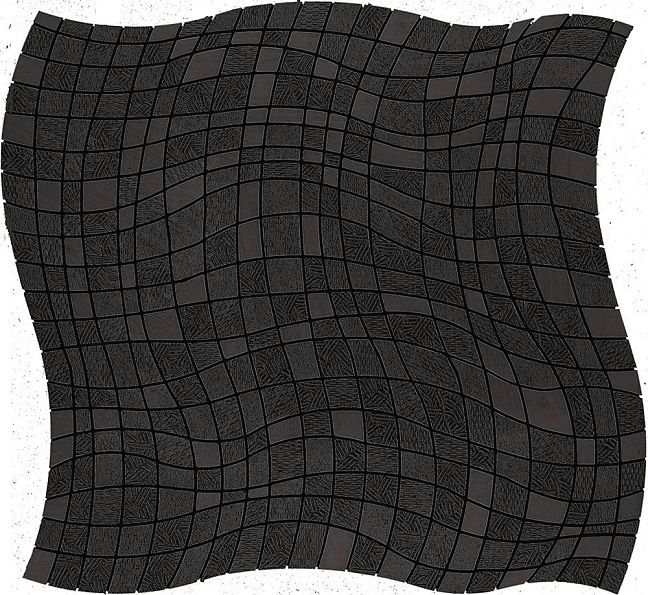 Микромозаика Sergio Savino Volo Decorato 29,5x31,5 Nero Africa