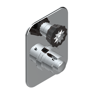 Ручки THG Mille Nuits - Brume crystal регулировки для термостата THG с вентилем арт.5300AE