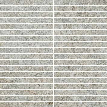 Italon Керамогранитная мозаика Magma Silver Strip 30x30x0,9 Матовая