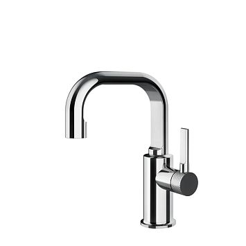 Gessi Inciso Смеситель для раковины без донного клапана, с соединительными шлангами, хром