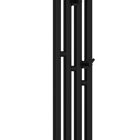 Полотенцесушитель электрический Сунержа Кантата 3.0 1200х159 левый (Матовый чёрный)