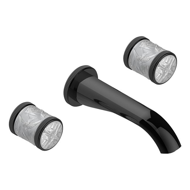 THG Hirondelles Смеситель для раковины, встраиваемый, цвет: Brown bronze color PVD