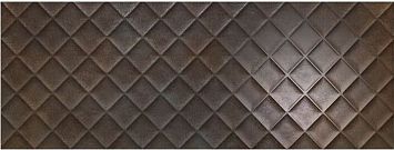 Керамическая плитка Love Ceramic Metallic Chess Carbon Rett 45x120