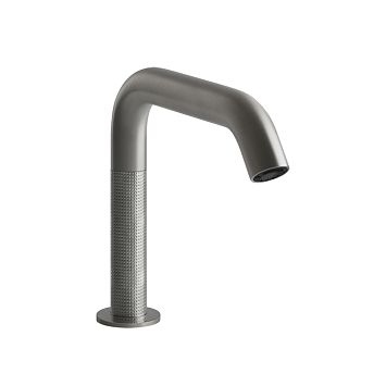 Gessi 316 Cesello Смеситель для раковины, электронный, с кран-фильтром для регулировки температур и напора воды, выс излива 150 мм, Steel Brushed