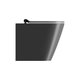 Унитаз Kube X безободковый с водоворотной системой смыва Swirlflush фаянсовый черный матовый (941026) купить в Москве: интернет-магазин StudioArdo