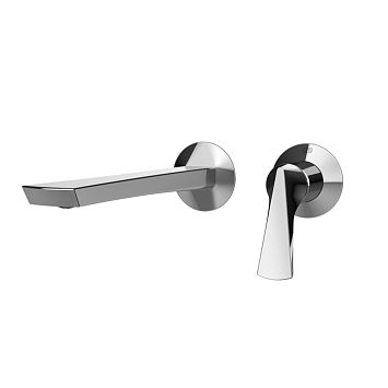 Gessi Ventaglio Внешняя часть настенного смесителя для раковины, хром