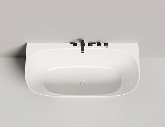 Ванна пристенная  Sofia Wall 160x80 покраска по RAL полностью