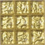 Agold Стеклянная мозаика  золото формованное гофрированное желтое размер чипа 1.5x1.5мм купить в Москве: интернет-магазин StudioArdo
