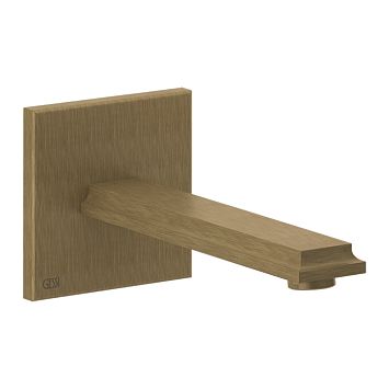Gessi Eleganza Настенный излив на 1/2 для монтажа с удаленным управлением 46112+46106 (не входит в комплект), античная бронза