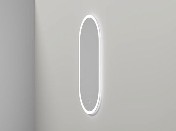 Зеркало для ванной Armonia прямоугольное с двойной LED подсветкой 450*900*25 mm