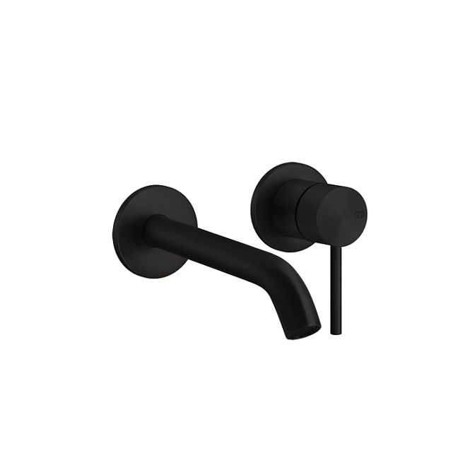 Gessi 316 Встраиваемый смеситель с изливом 210-180мм (внешние части), Black XL
